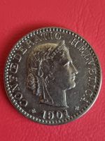 20 RAPPEN - JAHR 1901 - vorz. ab 1.-