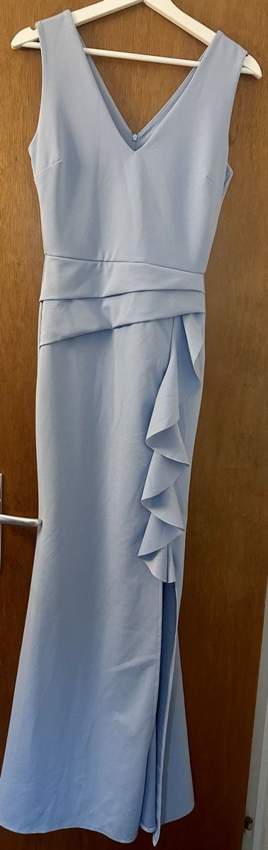 Vestiti: Wunderschönes Abendkleid hellblau, Seitentasche, Pumps – Nuovo (secondo la descrizione) da Wettingen venduto da muck2025 2