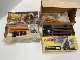 Kadee, Athearn Holzwagen Bausätze USA H0 zur Shay