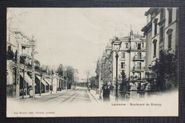 AK Boulevard de Grancy LAUSANNE 1906