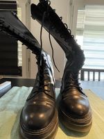 Tamaris Schnürstiefel schwarz Gr. 39 Winter-Boots Plateau-So