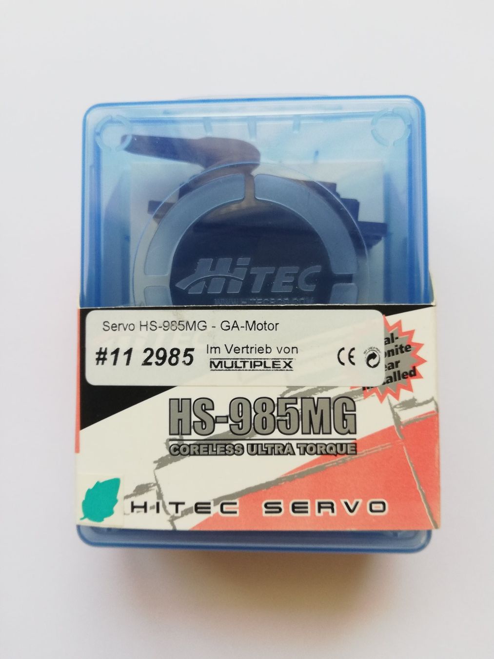 RC Modellbau: HITEC HS-985MG Servo - Coreless Ultra Torque! – Neu und originalverpackt aus Flüh von AMS-Modellbau