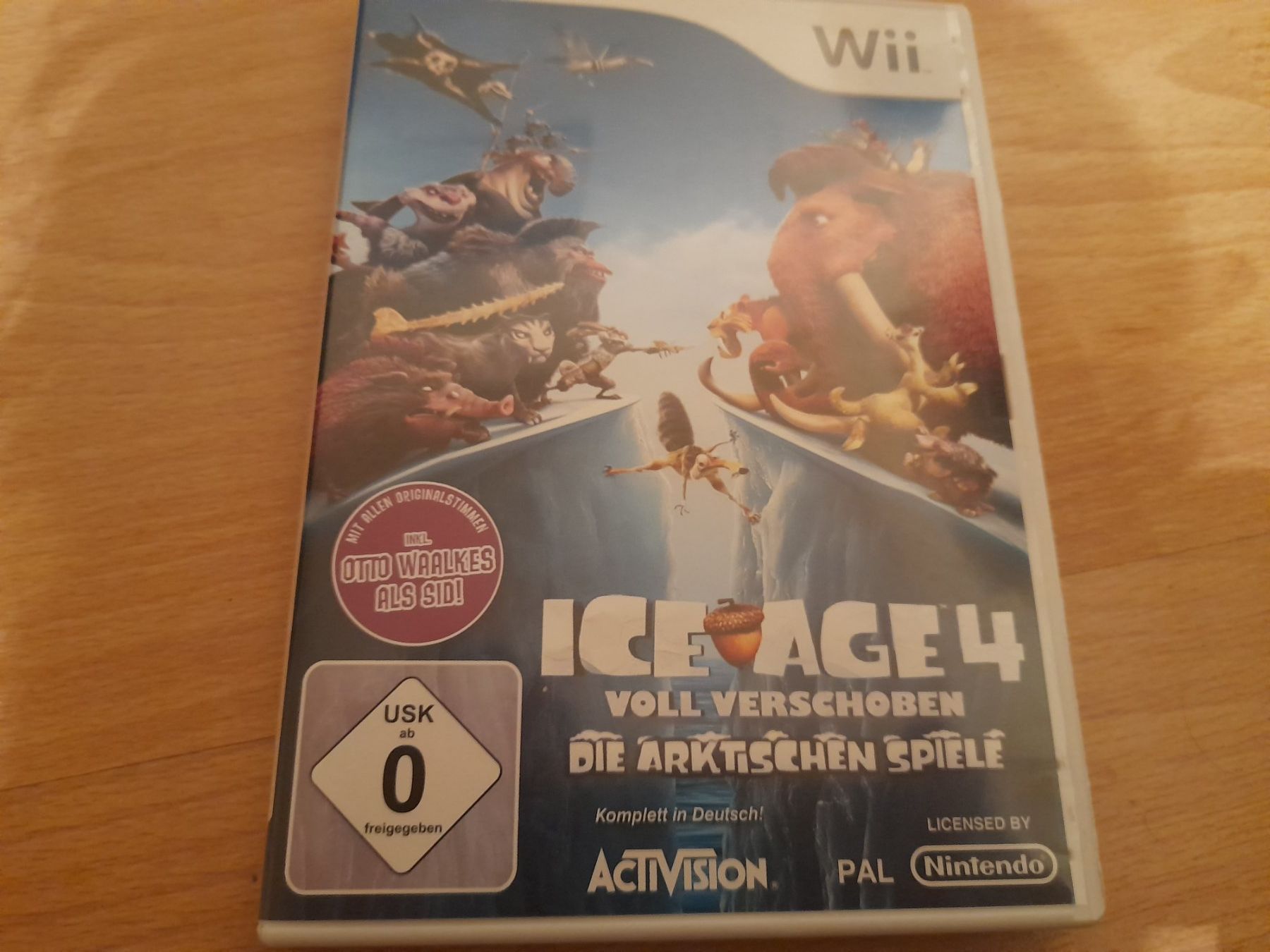 Nintendo Spiele: Nintendo Wii Ice Age 4 - Voll verschoben – Gebraucht aus Lustmühle von chevi03