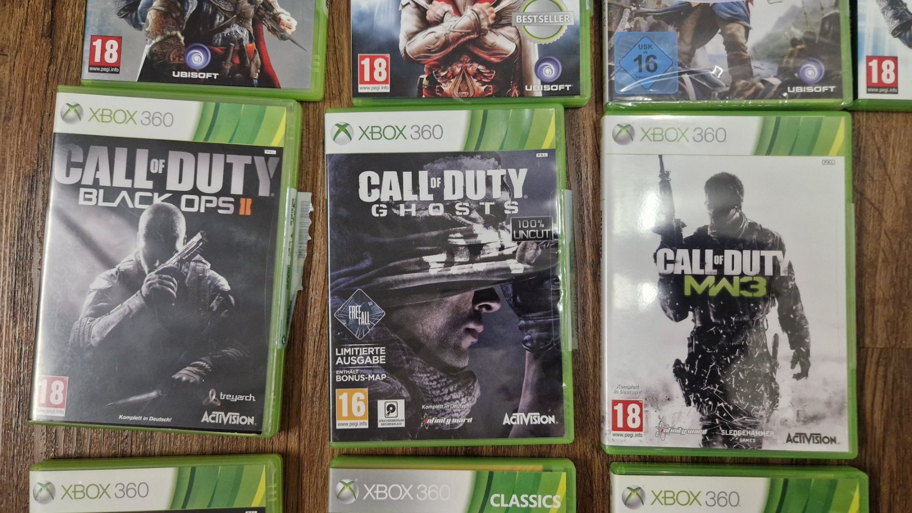 Giochi: XBox 360 Spiele, 21 Games – Usato da Rupperswil venduto da Soraya77 1