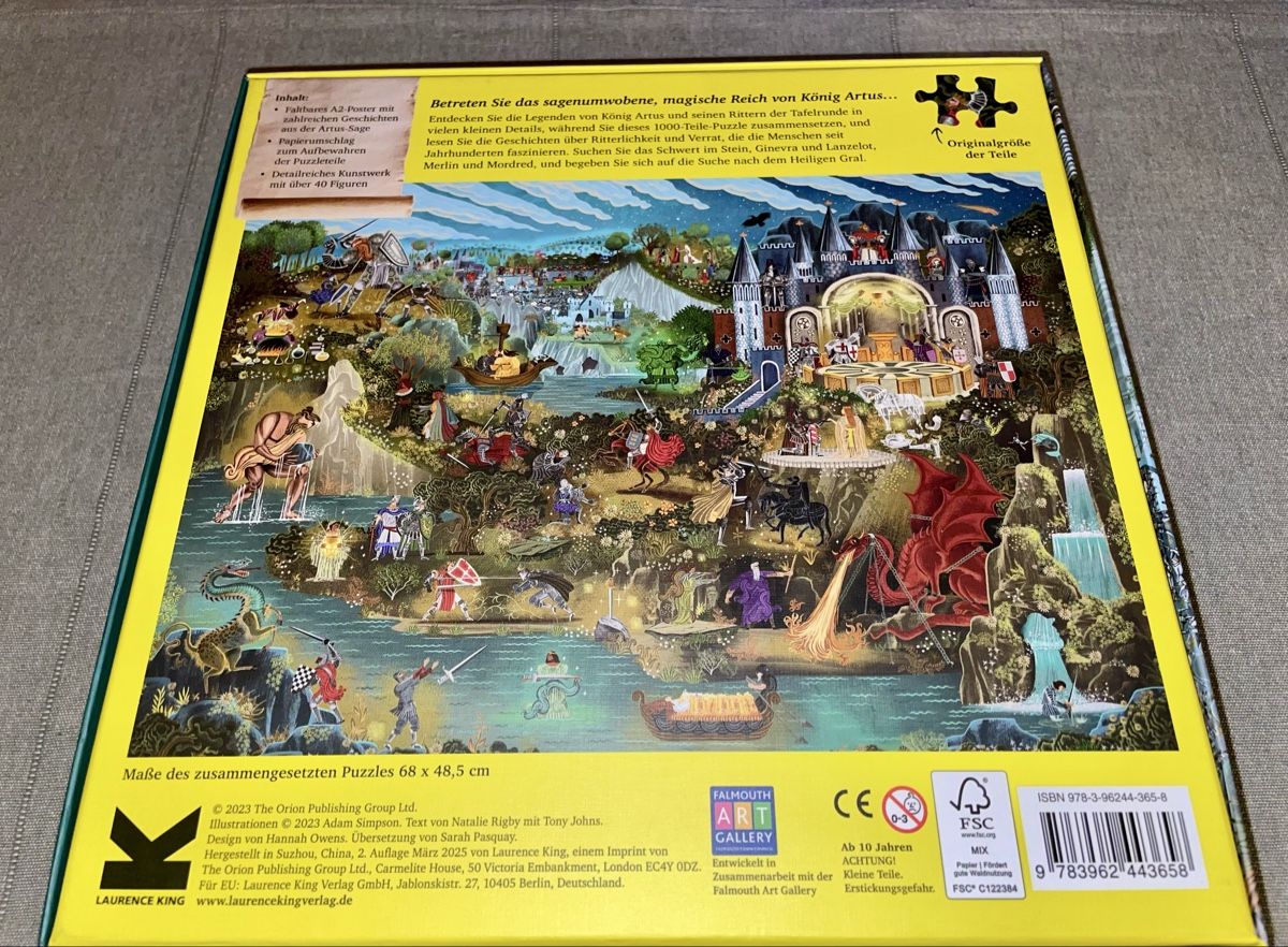 Puzzle: Puzzle 1000 Teile Märchen – Nuovo (secondo la descrizione) da Aarau venduto da moosyfox 1