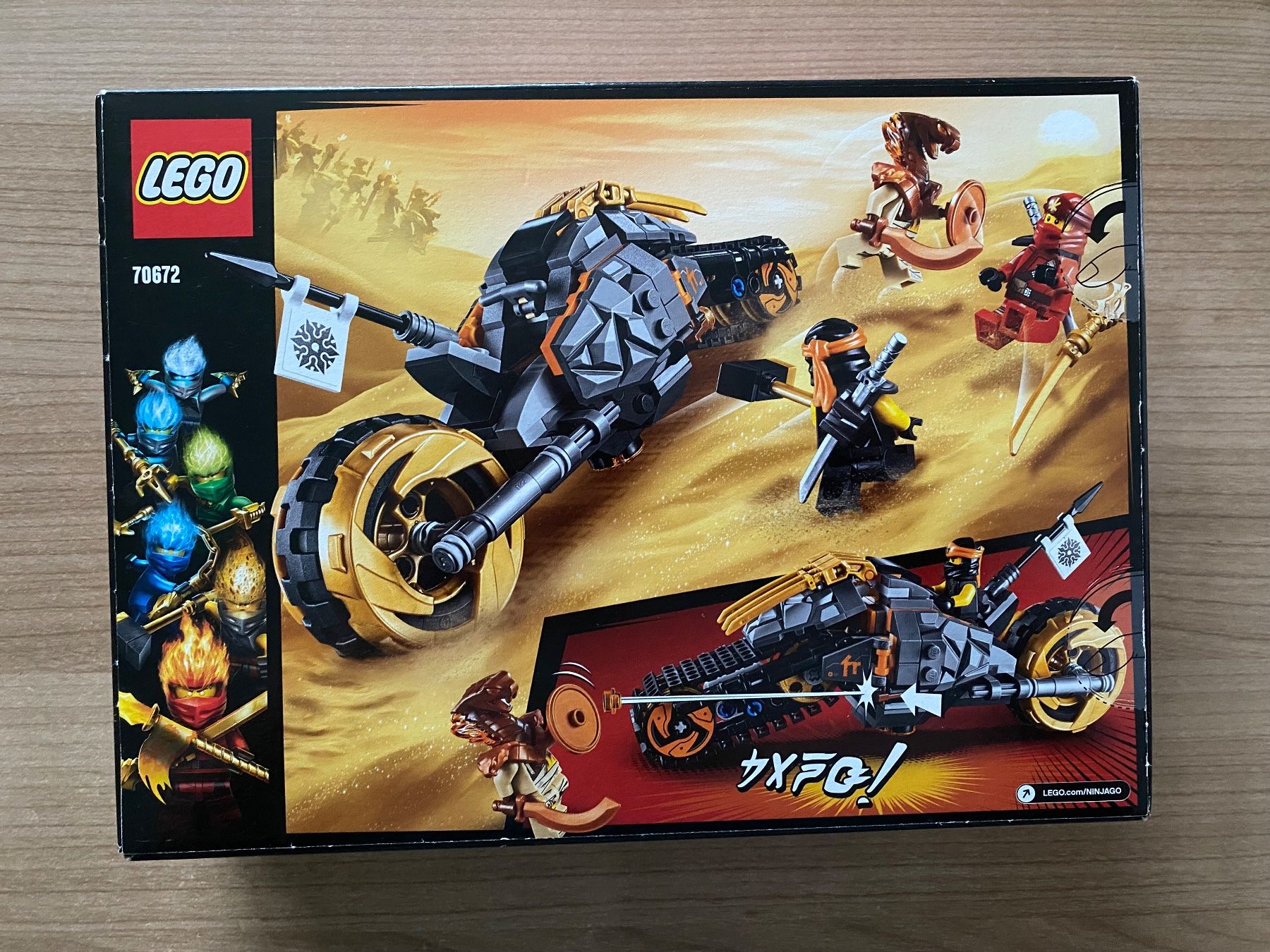 💥LEGO Ninjago 70672 Coles Offroad-Bike NEU (Neu und originalverpackt ...