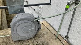 Schlauchbox mit Schlauch mit Wandhalterung, 25 Meter