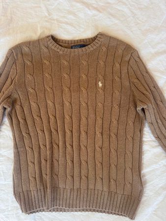 Pull Polo Ralph Lauren beige