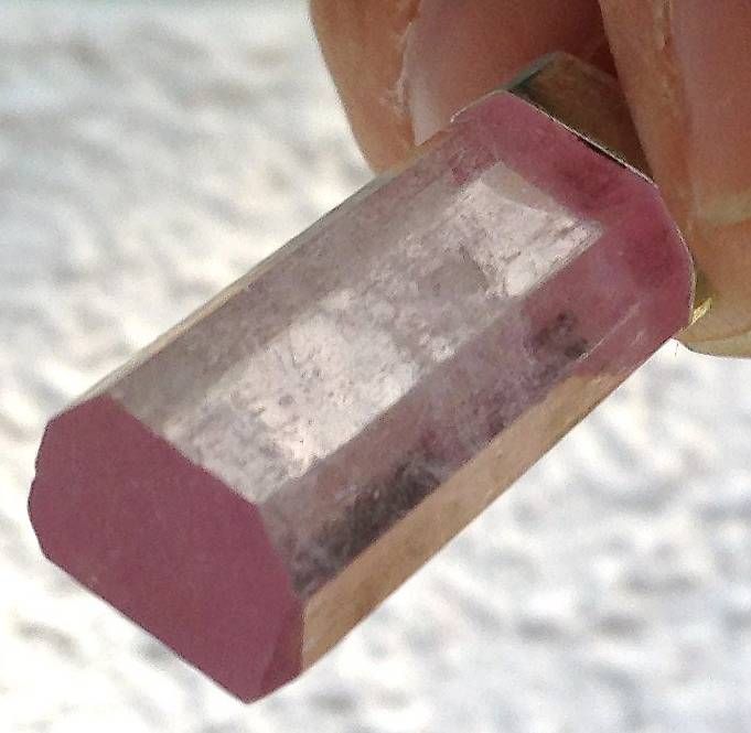 Minerali & Pietre curative: pendentif kunzite – Usato da Vevey venduto da zabounetta 2