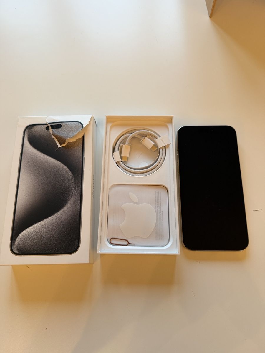 Apple Handys / Smartphones: Apple iPhone 15 Pro Max weiss – Gebraucht aus Immensee von car_899f