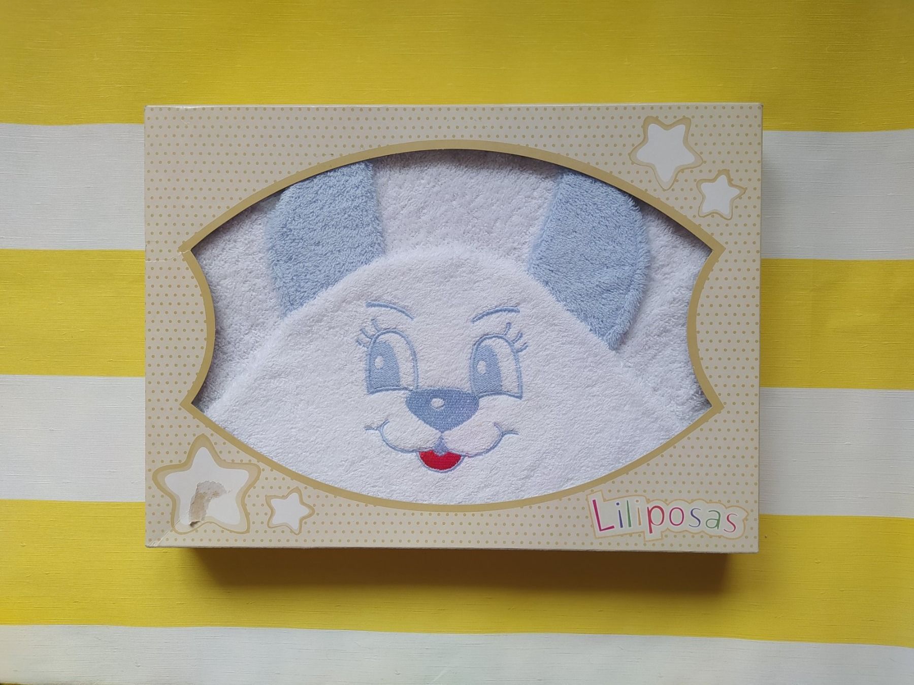 Teli da bagno: Nagelneues Babyhandtuch. – Nuovo e nell'imballaggio originale da Widen venduto da isa_zz9b