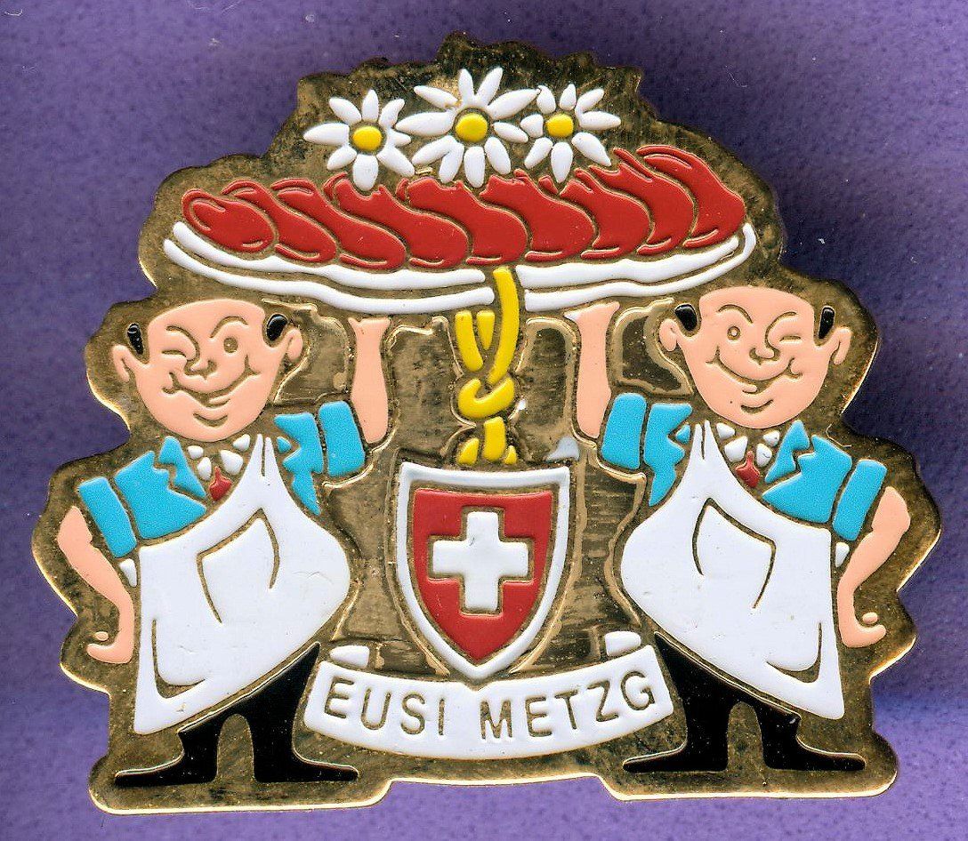 Placchette & Badge: EUSI  METZG  Schweiz – Usato da Winterthur venduto da Sammleroase