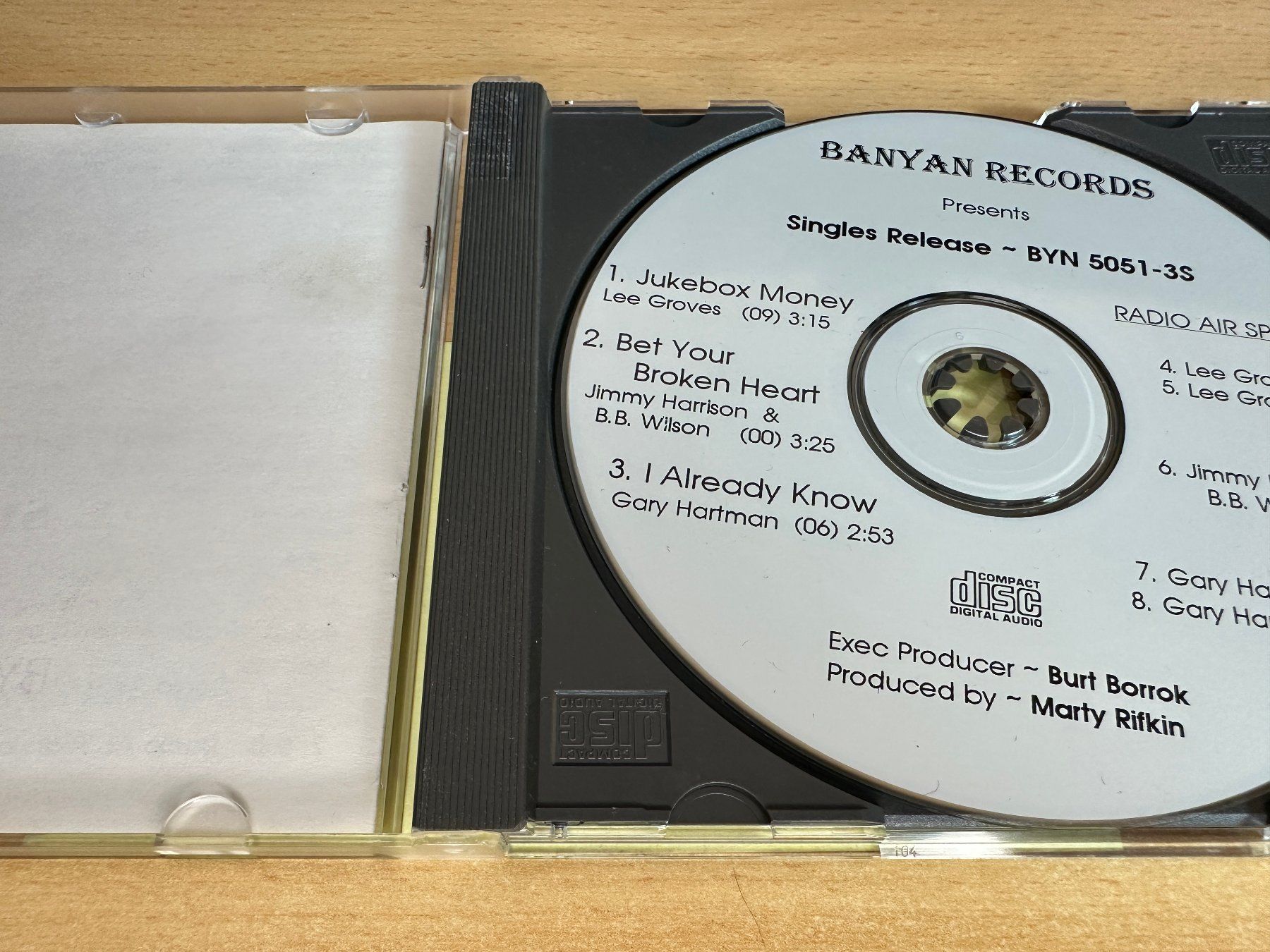 CD: Banyan Records - Three Single Songs – Usato da Rikon im Tösstal venduto da Alpenmutz 2
