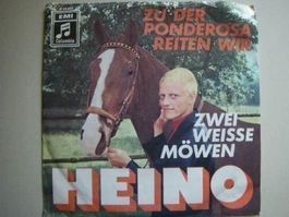 Vinyl Single Heino - zu der Ponderosa reiten wir