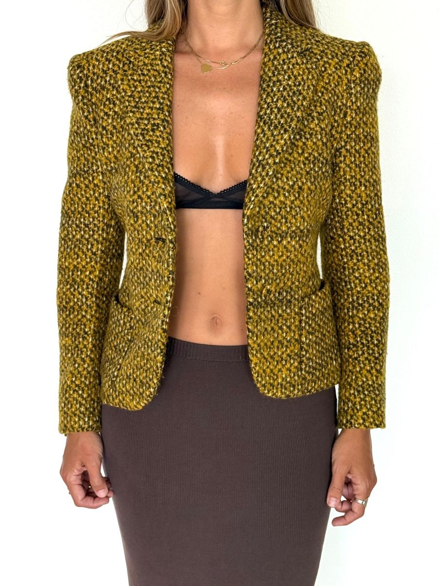 Prada Giacche: PRADA Tweed Blazer - 40 – Nuovo (secondo la descrizione) da Zürich venduto da dan_el7