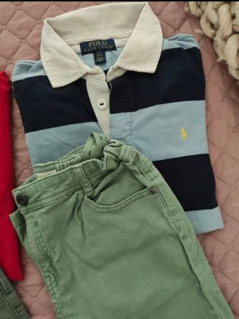 Lot de 3 polos et 3 pantalons pour garçon taille 11 ans