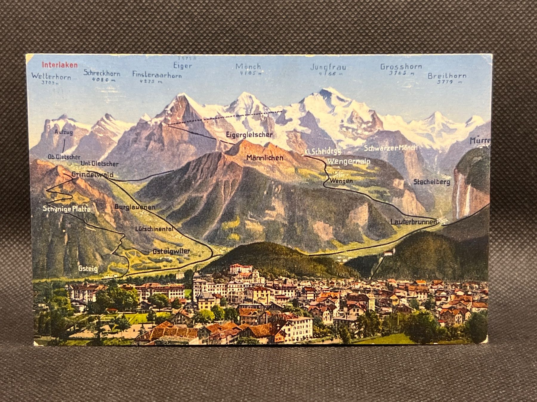 Cartes postales: Interlaken – D'occasion à Widnau par Brusi9