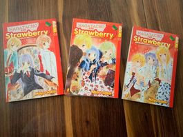♥ Strawberry / Manga Band 1 - 3 / Nagatacho - ab 13 Jahren