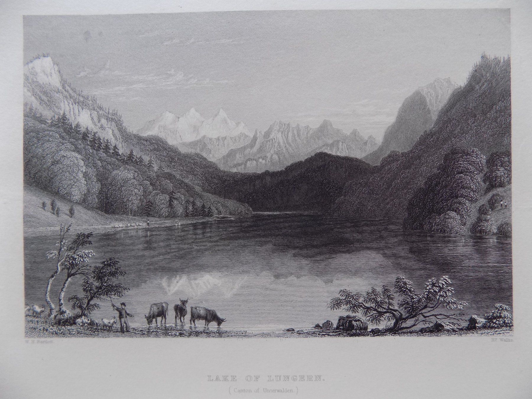 Stiche: Lungernsee von Bartlett – Gebraucht aus Risch von Rischli15 2