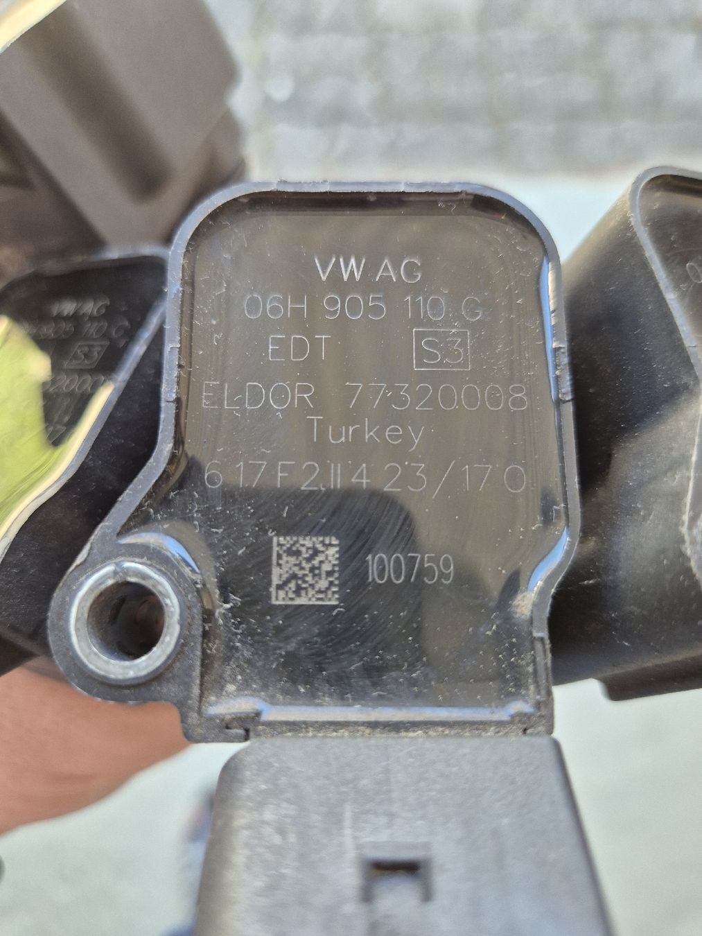 Audi Tutti pezzi di ricambio auto: 4 bobines ELDOR VW AG – Usato da Vionnaz venduto da Rcf1 1