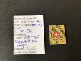 Rayon II ohne KE. A2-RU mit Kleinattest