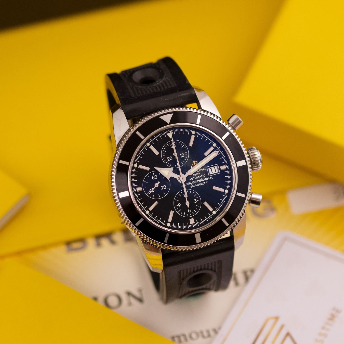 Breitling Montres: Breitling Superocean Heritage/ A13320 / 2009 / Full Set – D'occasion à Luzern par PrimeSwissTime 8