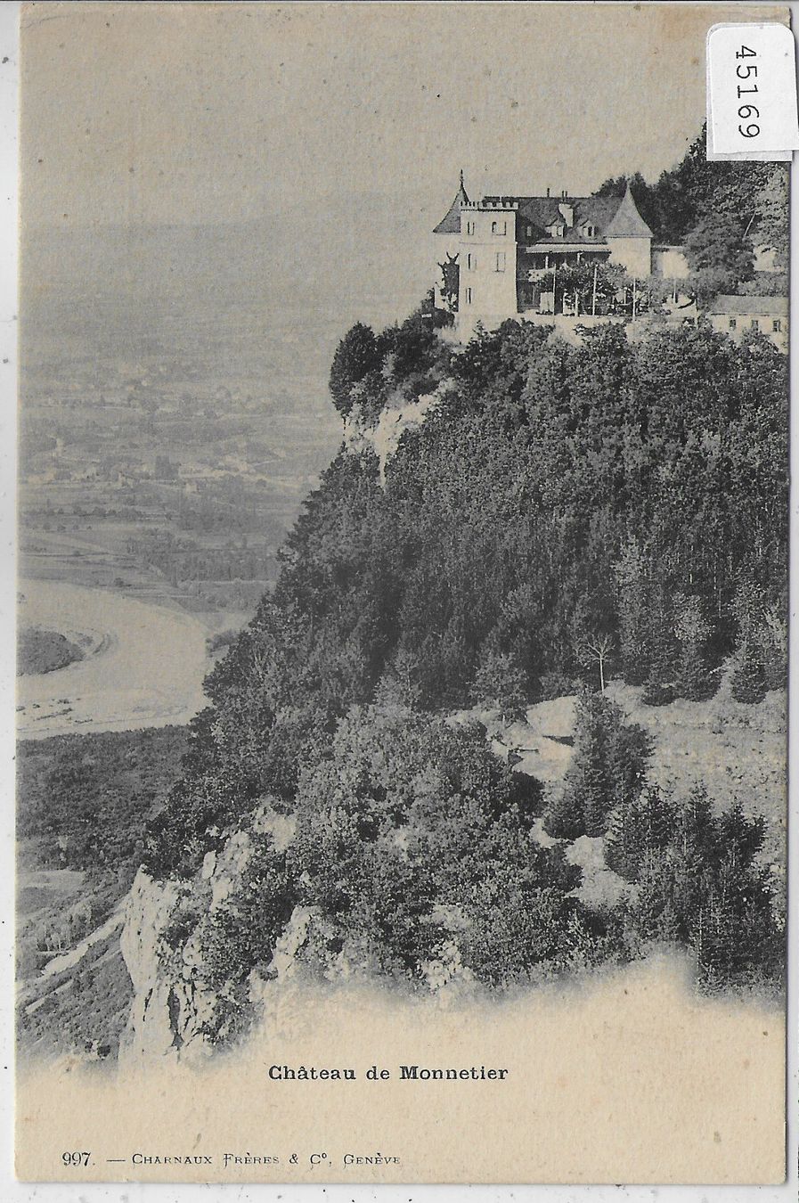Cartes postales: Chateau de Monnetier – D'occasion à Ettingen par Kartenplanet