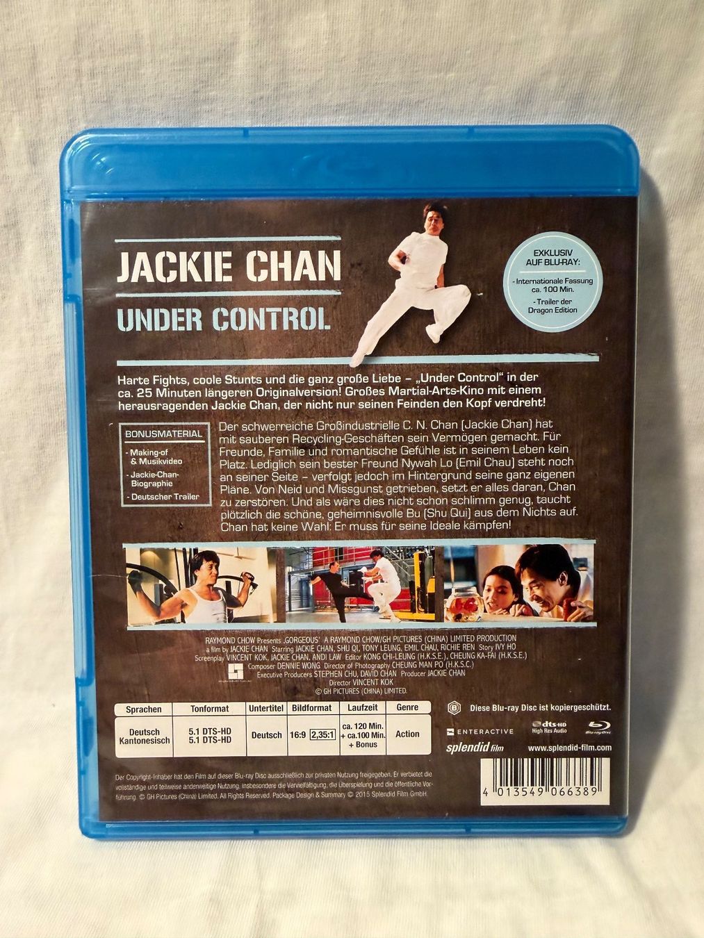 Tutti i DVDs: Under Control - Jackie Chan Dragon Edition – Usato da Zollikofen venduto da hekote 1