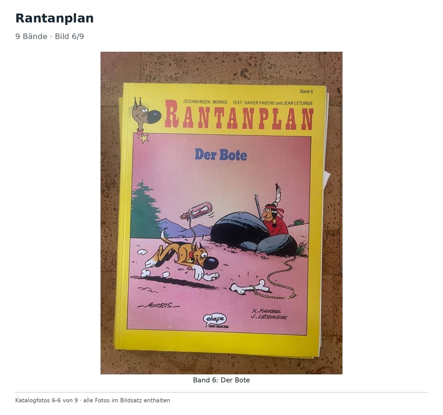 Comics: Rantanplan - 9 Bände – Gebraucht aus Laufenburg von smoritz01 5