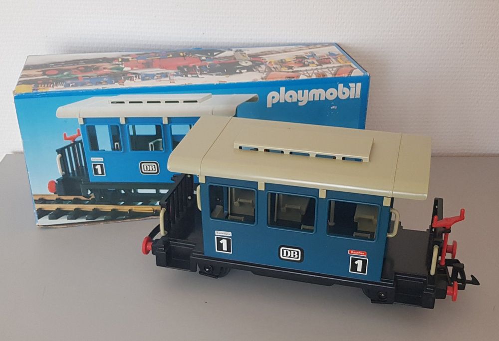 Playmobil System - 3249 + 3504 - Caravane avec