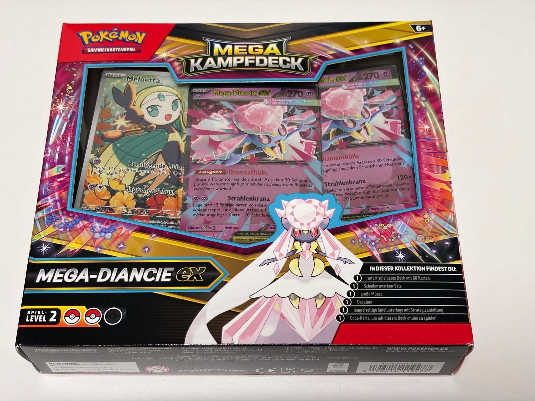 Pokémon Carte collezionabili: Pokemon - Mega Diancie ex Mega Kampfdeck / Battle Deck - DE – Nuovo e nell'imballaggio originale da Hergiswil NW venduto da Feybyen 1