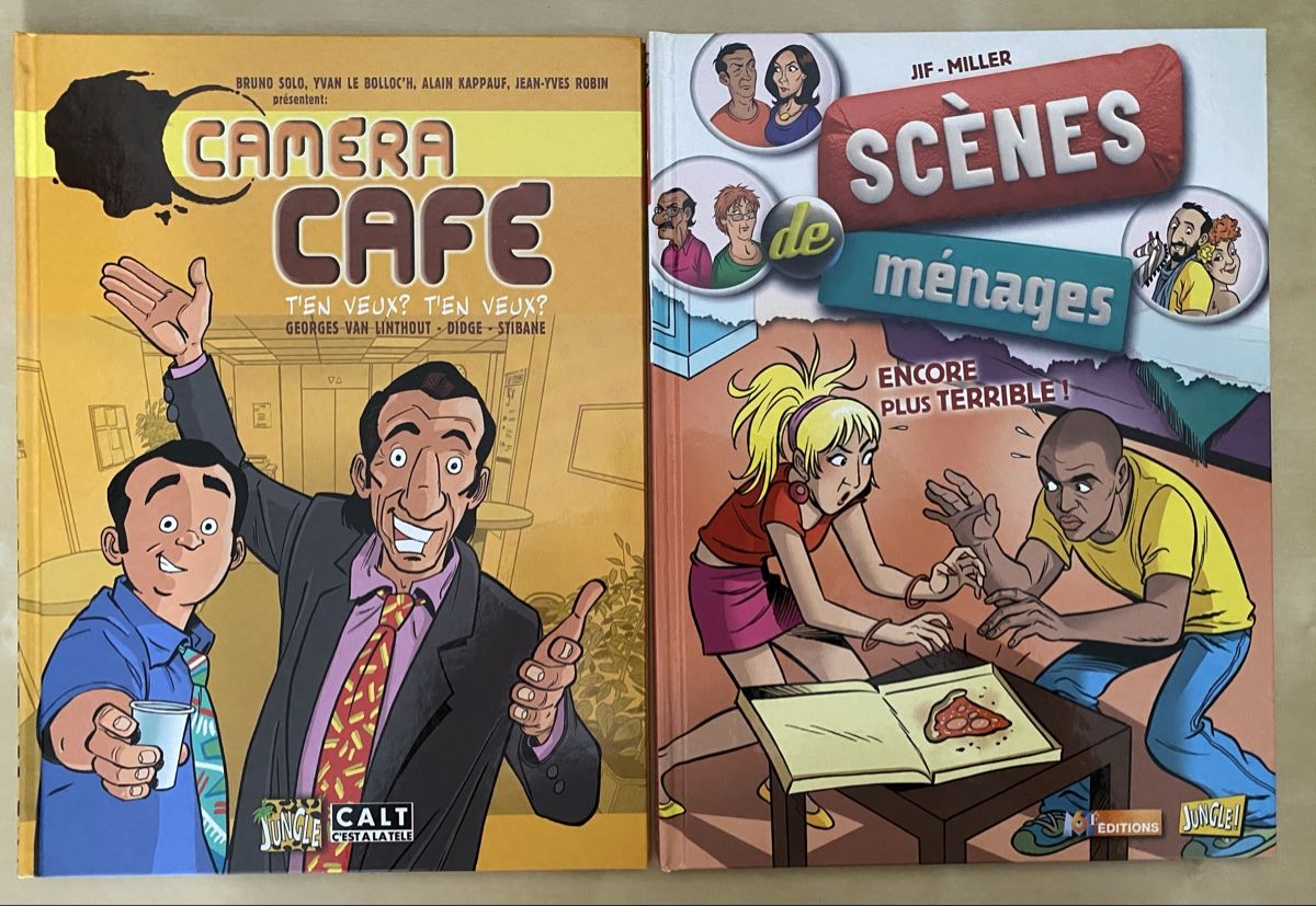 BD: BD - Caméra Café & Scènes de ménages – D'occasion à Bernex par Steph1233