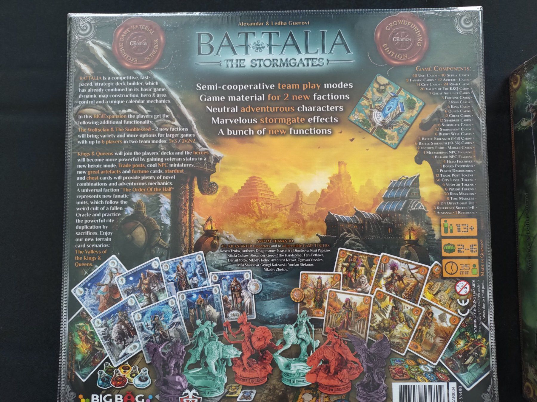 Spiele: Battalia Kickstarter Brettspiel – Neu und originalverpackt aus Winterthur von Tzen 2
