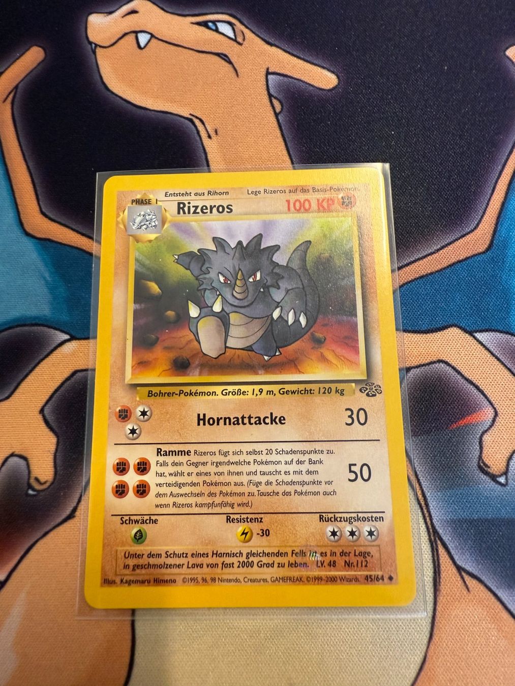 Pokémon Carte collezionabili: Rizeros (JU 45) - Jungle – Usato da Bülach venduto da Pfrenzel