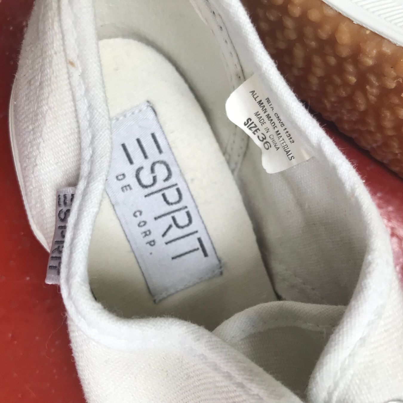Esprit Scarpe da donna: WEISSE ESPRIT SNEAKERS – Usato da Basel venduto da jillybean 3