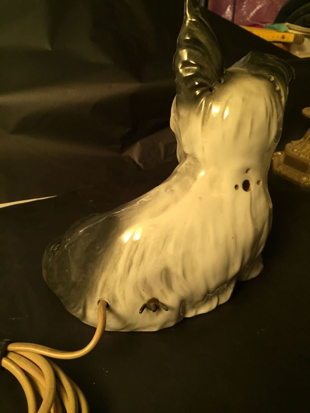 Statuette: DUFT-LÄMPCHEN   TERRIER – Usato da Forch venduto da ESELSTEIN 4