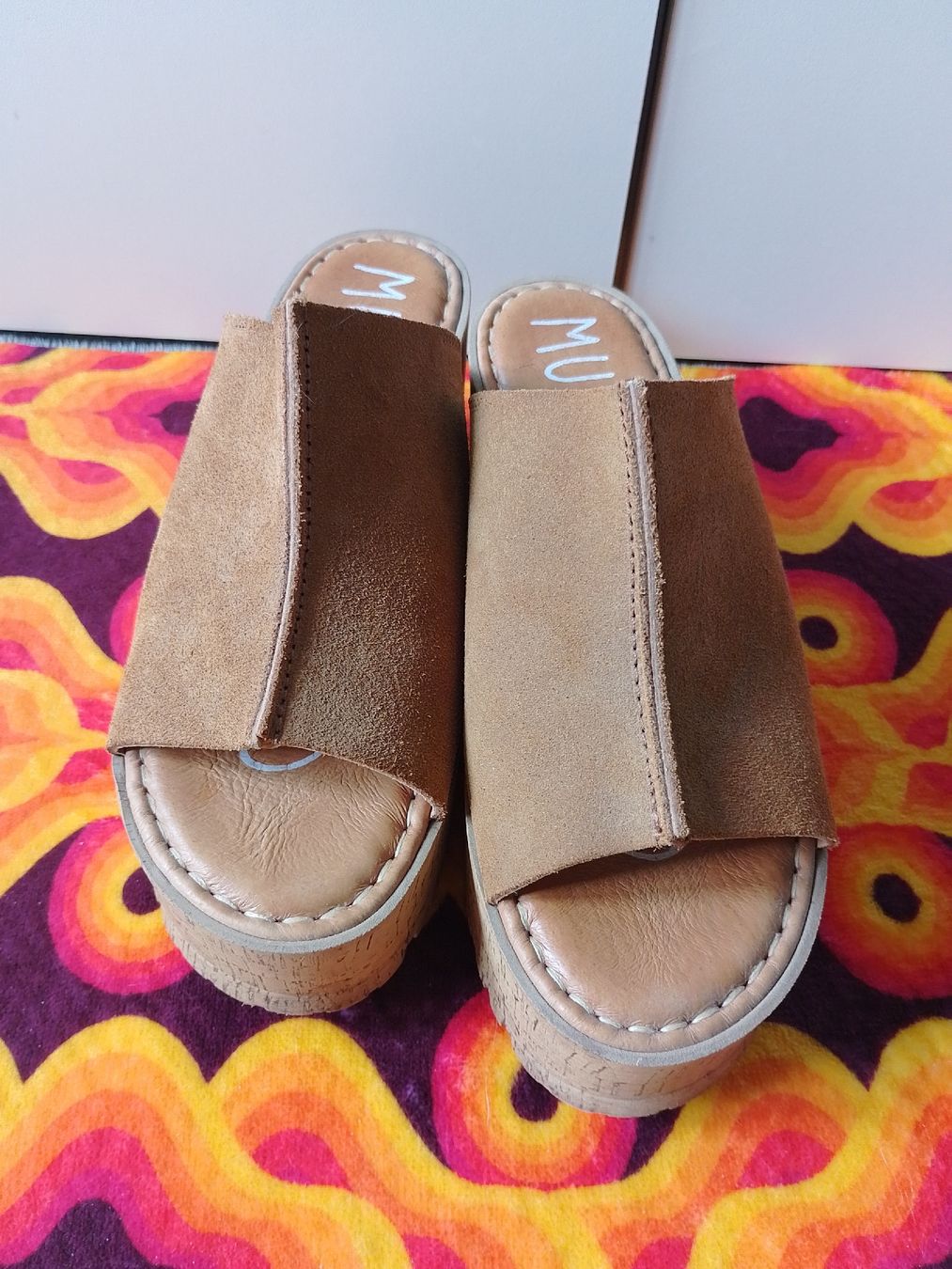 Scarpe da donna: Musse&Cloud 70s Plateau Clogs, Gr. 38 – Usato da Aarau Rohr venduto da Maneki-neko 2
