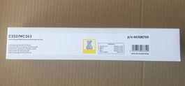 Original OKI C332, C332DN, MC363DN yellow Toner, 46508709