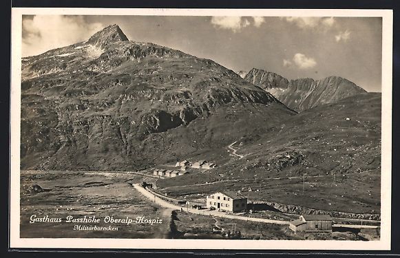 Ansichtskarten: Tujetsch, Oberalppass, Gasthaus Passhöh – Gebraucht aus Berlin von bartko-reher