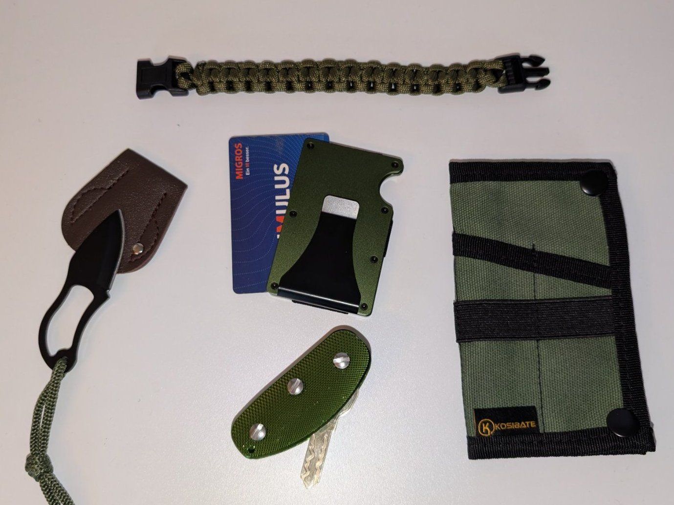 Militärmesser: EDC Set 5 pcs. – Neu und originalverpackt aus Ostermundigen von TradeLab 3