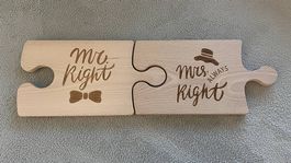 Schneidebretter Mr. & Mrs. 