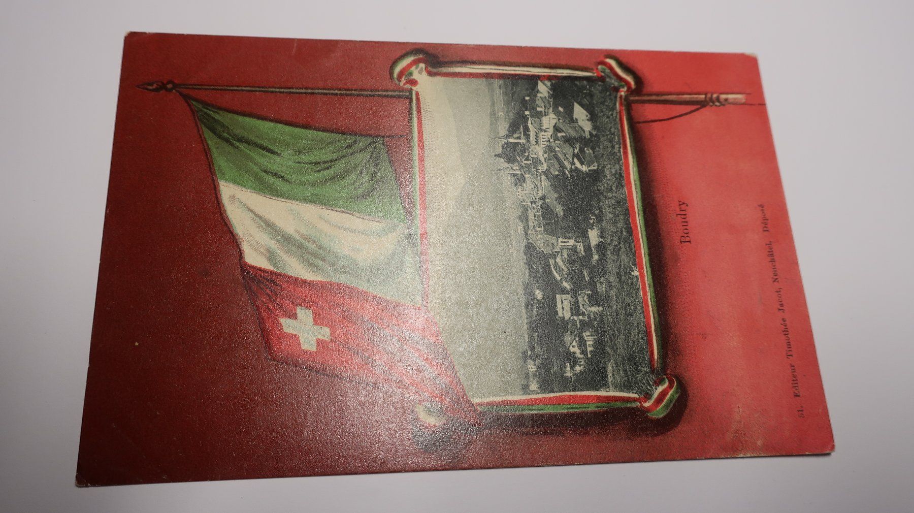 Ansichtskarten: Boudry   1903 – Gebraucht aus Cormoret von Pascalll2001 1