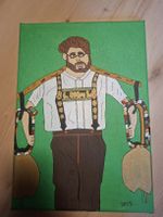 Mann mit Schellen