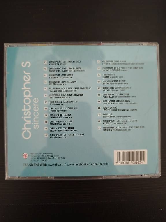 CD: Christopher S - Sincere – Usato da Boll venduto da ttr-fun 1