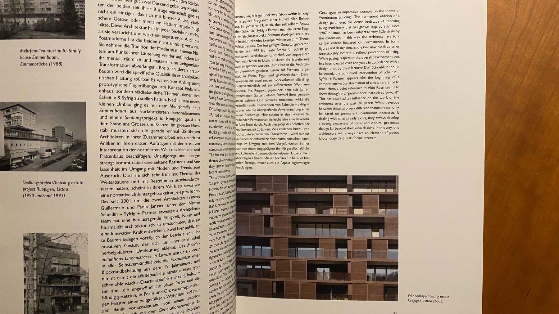 Libri: Scheitlin-Syfrig Architekten Quart Verlag 84 de aedibus – Usato da Bern venduto da Ensadinado 3