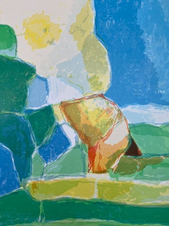 Grafica & Litografie: BERT SCHMIDMEISTER LITHOGRAPHIE SIGNIERT NUMMERIERT – Usato da Gersau venduto da grafik-kunst 2