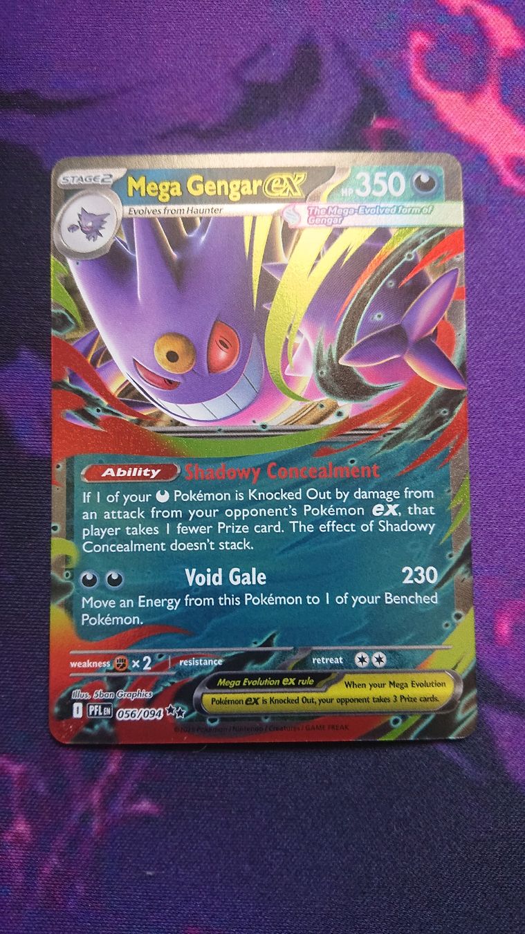 Pokémon Carte collezionabili: Mega Gengar EX - PFL 056 Englisch – Nuovo (secondo la descrizione) da Chur venduto da FreakofRarity