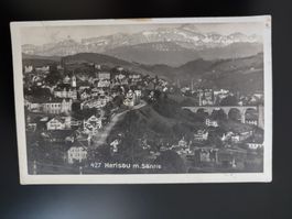 Herisau m. Säntis, dat. 1928