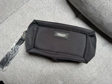 Versace Black Pouch – New with Tags – Stylish Accessory
