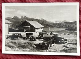 Fotokarte Grimsel alte Oldtimer 